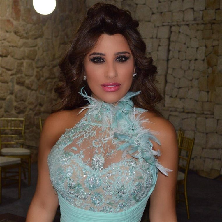Najwa Karam at Larc Resort 